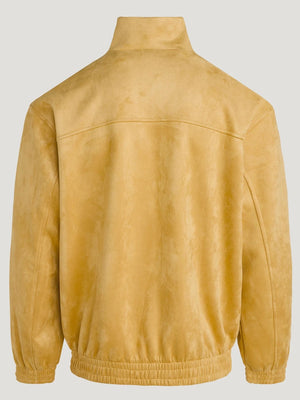 Adidas-Chinese-New-Year-2026-Yellow-Suede-Leather-Jacket