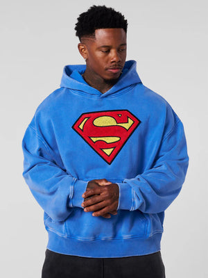 Blue-Youngla-Superman-Pullover-Hoodie