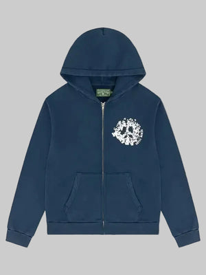 Denim Tears Hoodie Dark Blue Sale