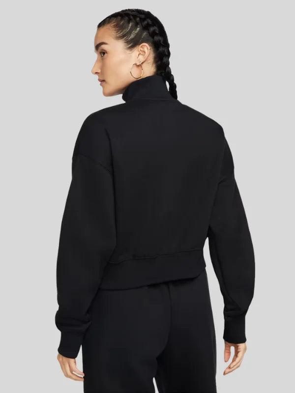 NIKE-Sportswear-Phoenix-Fleece-Womens-Half-Zip-Cropped-hoodie-Black