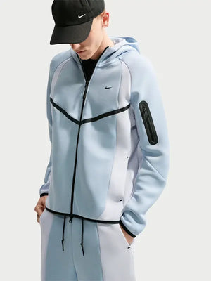Nike-Tech-Colour-Block-Full-ZIP-Fleece-Mens-Windrunner-Jacket