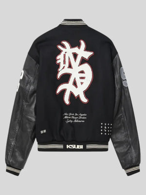 Playoff-mens-Varsity-Jacket-IN-Black
