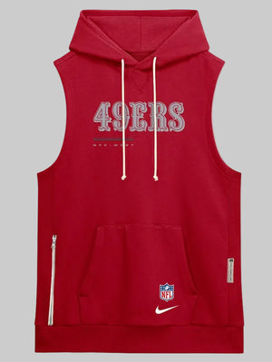 San-Francisco-49ers-Dri-Fit-Sleeveless-Nike-Pullover-Red-Hoodie