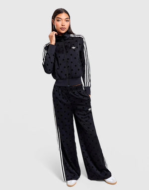 Womens-Adidas-Polka-Dot-Track-Set-Black