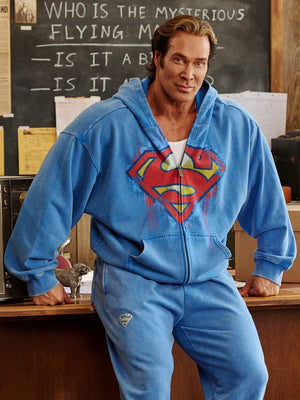 Youngla-Superman-Hoodie-Blue
