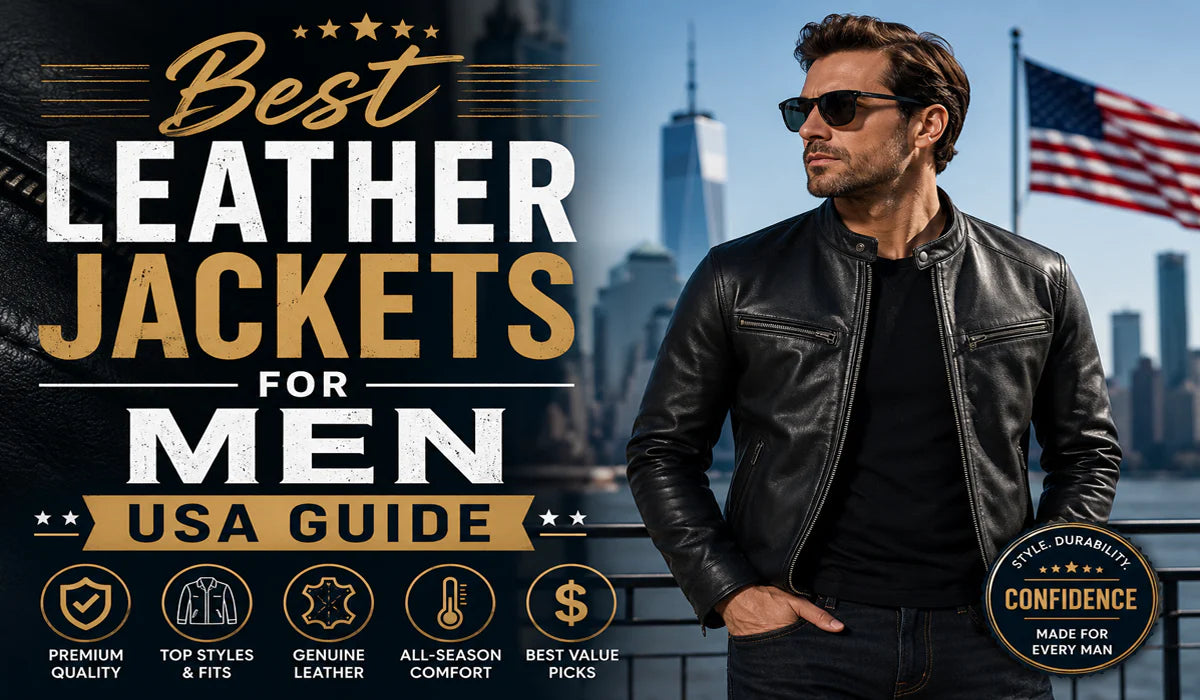 Best Leather Jackets For Men USA Guide