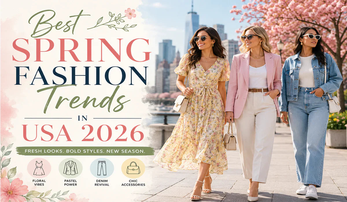 Best Spring Fashion Trends In USA 2026