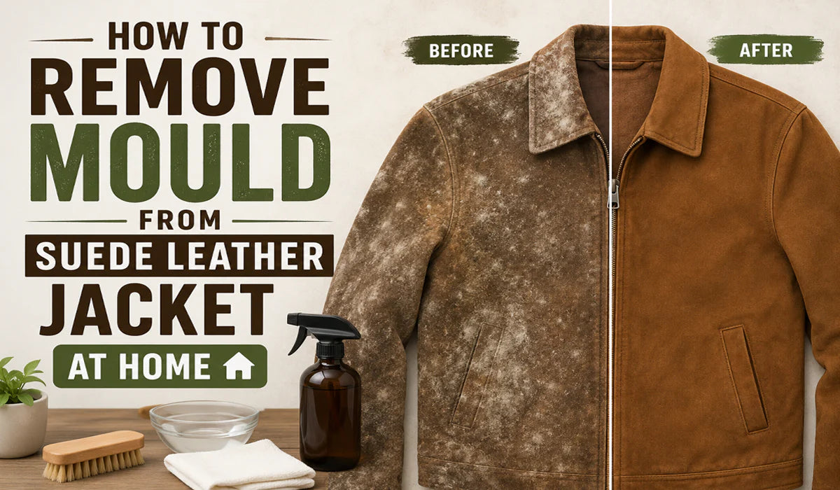 How To Remove Mould From Suede Leather Jacket At Home