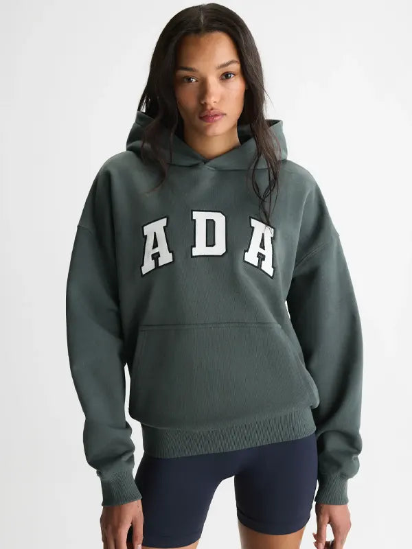 Adanola-ADA-fleece-Hoodie-green