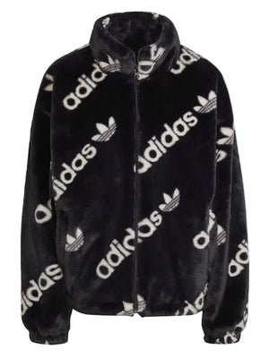 Adidas-Black-White-Fur-Jacket