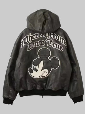 Adidas-Disney-Mickey-Mouse-Where-Dreams-Black-Leather-Hooded-Bomber-Jacket-2026