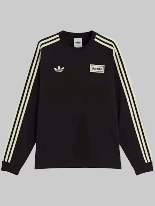 Adidas-x-Oasis-Tour-3-Stripes-Long-Sleeve-Tee-Black