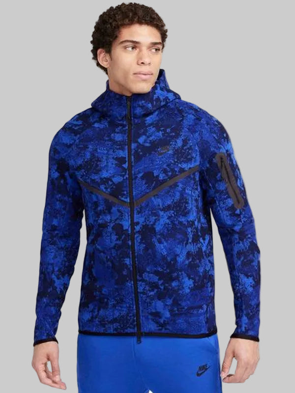 Blue-Camo-Nike-Tech-Hoodie