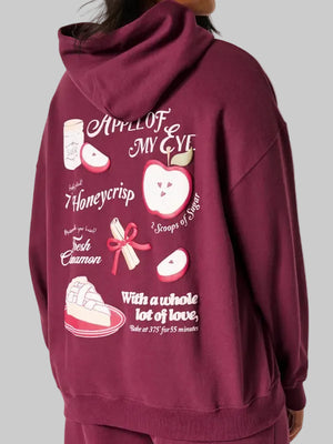 Burgundy-Hollister-Apple-Graphic-Of-My-Eye-Hoodie