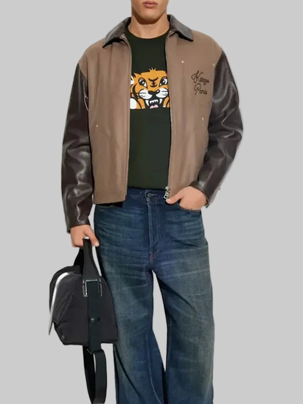 Kenzo Paris Leather Jacket