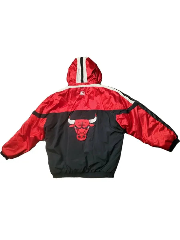 Chicago-Bulls-Black-Red-Starter-Jacket