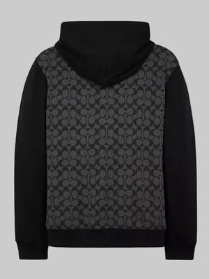 Coach-Black-Hoodie-Back-View