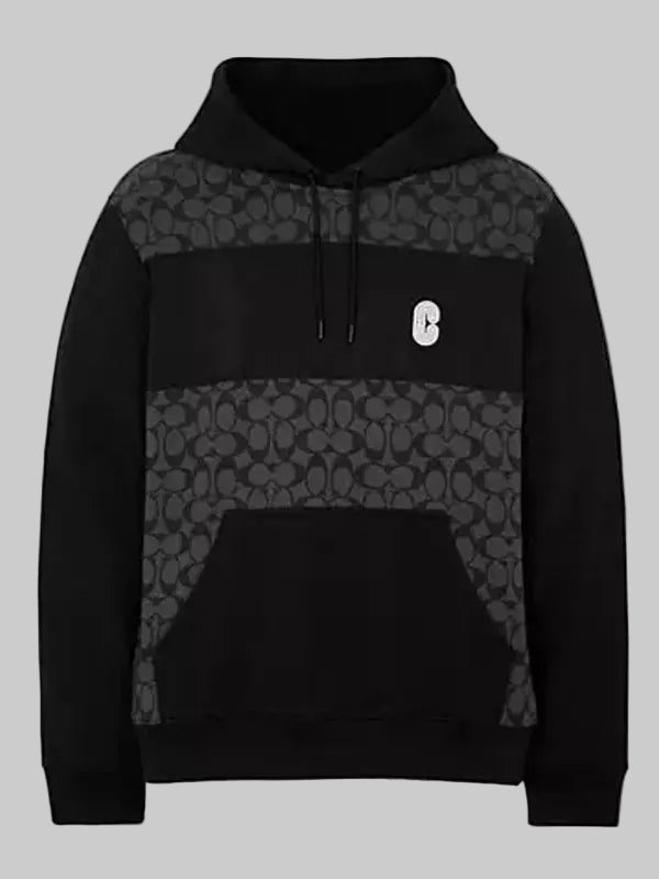 Coach-Black-Hoodie-Front-View