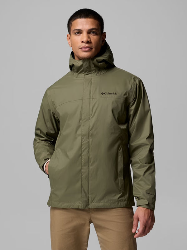 Columbia-Mens-Watertight-II-Waterproof-Rain-Jacket-Stone-Green