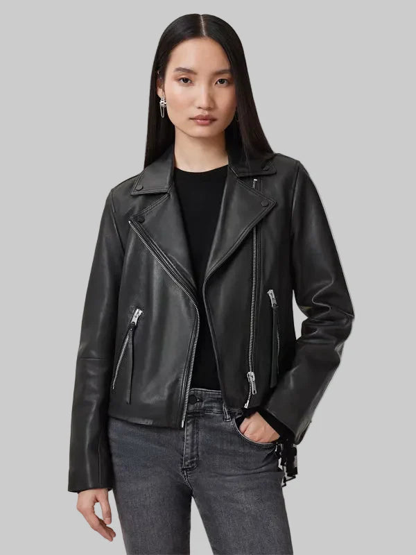 Dalby Slim Fit Biker Jacket