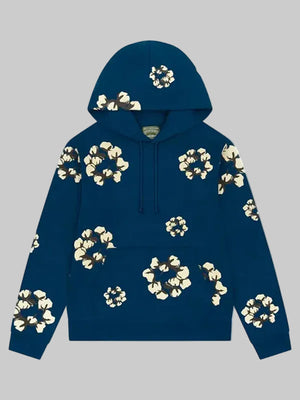 Denim Tears Hoodie Dark Blue