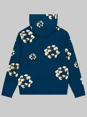 Denim Tears Hoodie Dark Blue For Men And Women