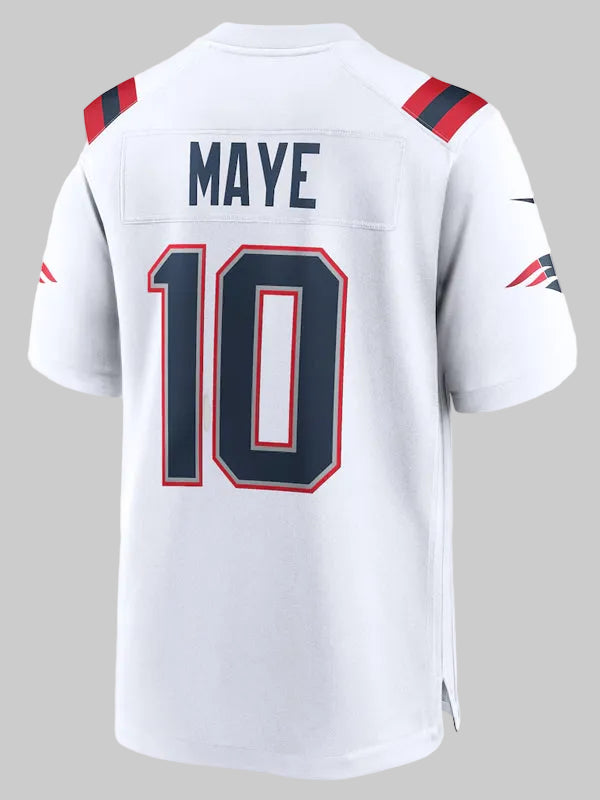 Drake-Maye-Patriots-Jersey-Back
