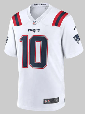 Drake-Maye-Patriots-Jersey-White