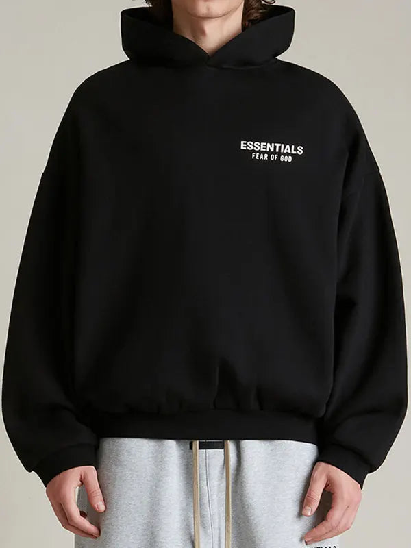 Fear-Of-God-Essentials-Mens-Black-Fleece-Hoodie
