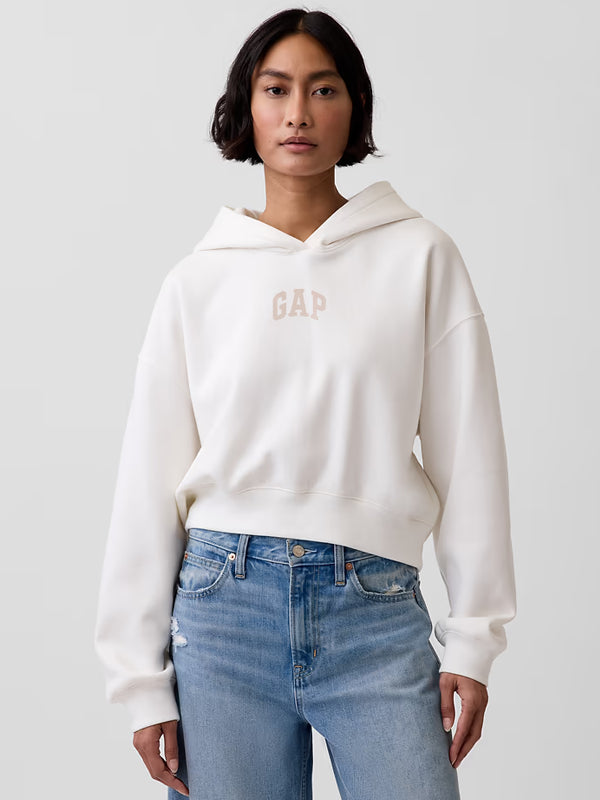 GAP-Vintage-soft-Crop-Logo-Fleece-Hoodie