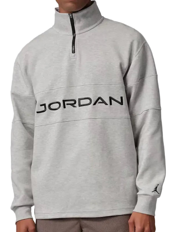Grey-Jordan-Sport-Mens-Golf-Half-ZIP-Up-Top