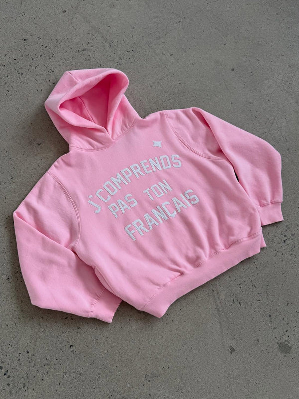 HOODIE-J-COMPRENDS-PAS-TON-FRANCAIS-ROSE