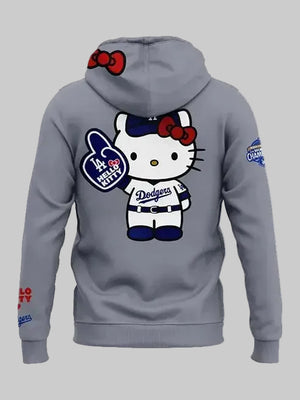 Hello Kitty Night Dodgers 2026 Hoodie Sale