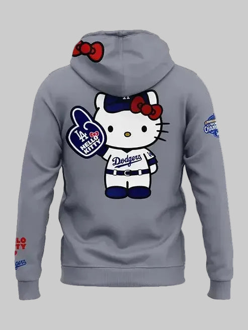 Hello Kitty Night Dodgers 2026 Hoodie Sale