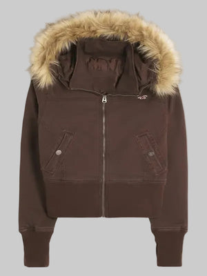 Hollister-Peyton-Twill-Hooded-Jacket-Brown