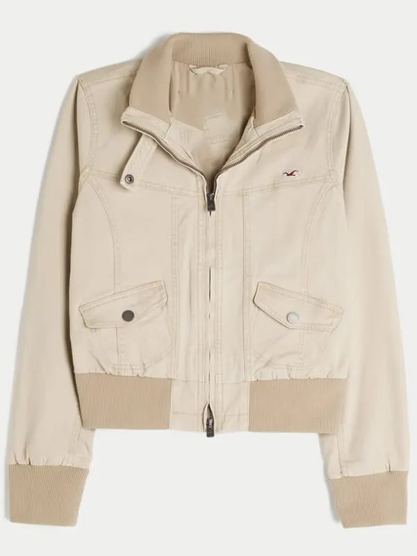 HollisterTwillZipUpJacket