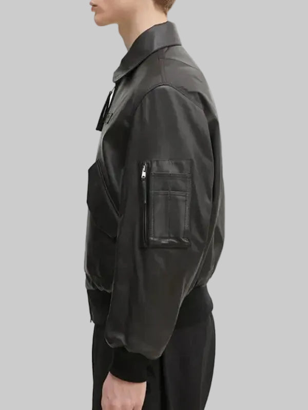 Kenzo Paris Leather Jacket For Men And Women
