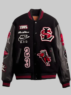 Levis-x-Jordan-2026-Black-Varsity-Jacket