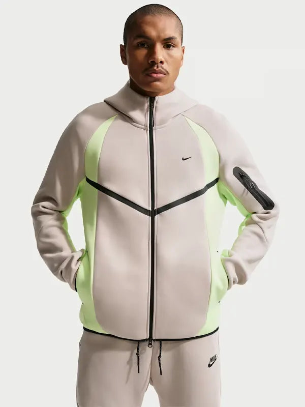 Mens-Nike-Tech-Colour-Block-Full-ZIP-Fleece-Windrunner-Jacket