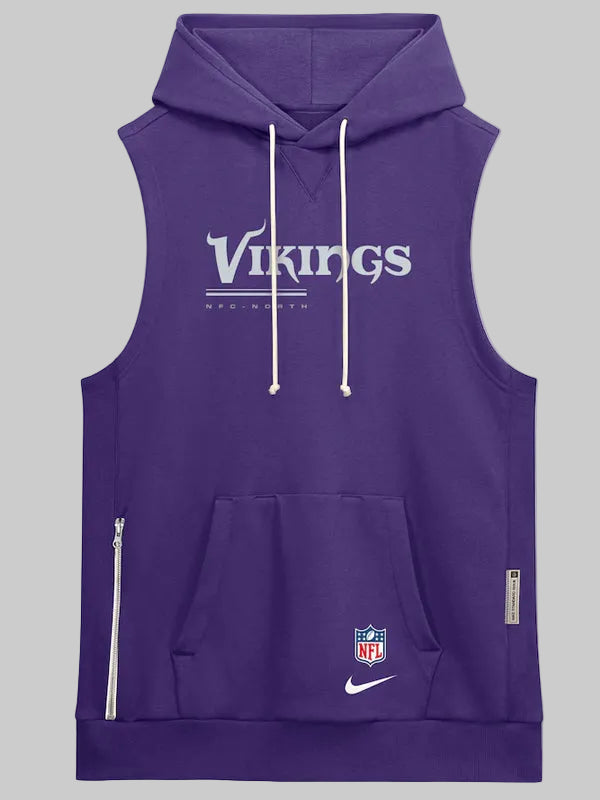 Minnesota-Vikings-Nike-Dri-Fit-Cut-Off-Sleevele-Pullover-Hoodie-In-Purple