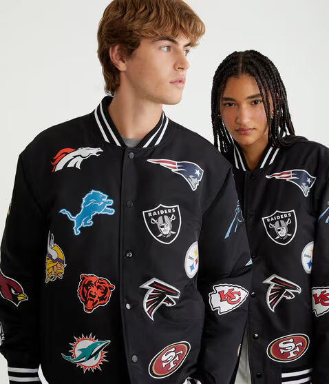 NFL-All-Team-Logos-Bomber-Jacket