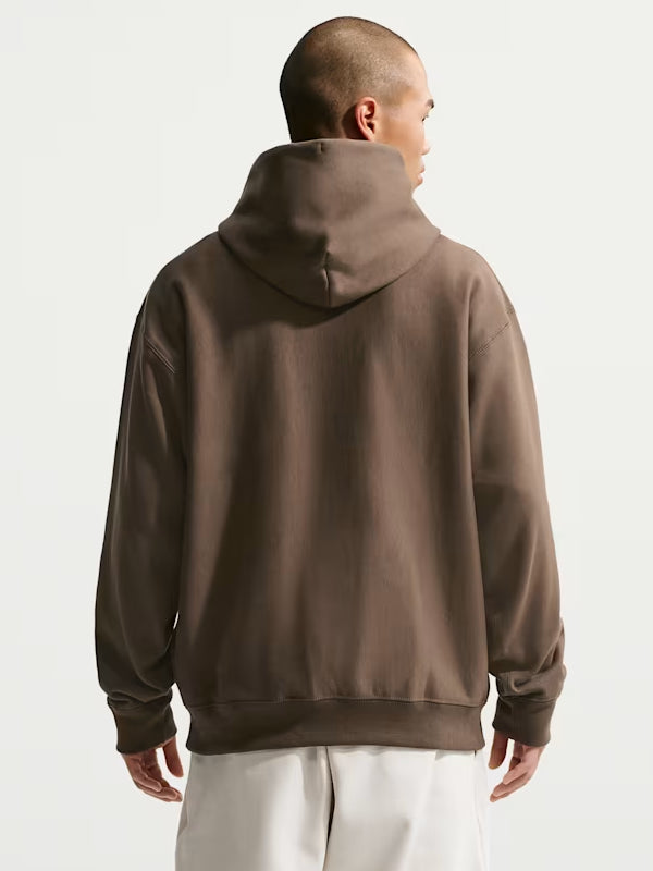 Nike-Solo-Swoosh-Brown-Hoodie