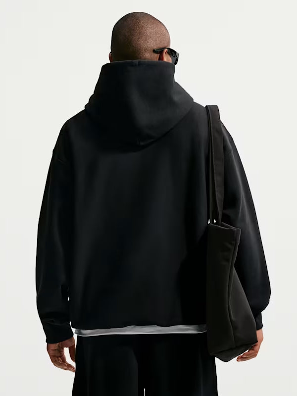Nike-Solo-Swoosh-Mens-Pullover-Black-Hoodie-Back