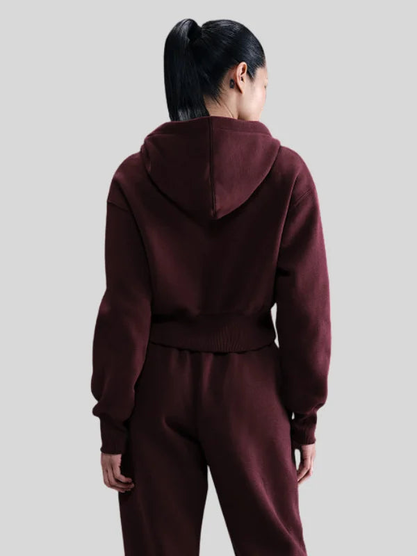 Nike-Sportswear-Phoenix-Fleece-Crop-Full-ZIP-Hoodie-Burgundy