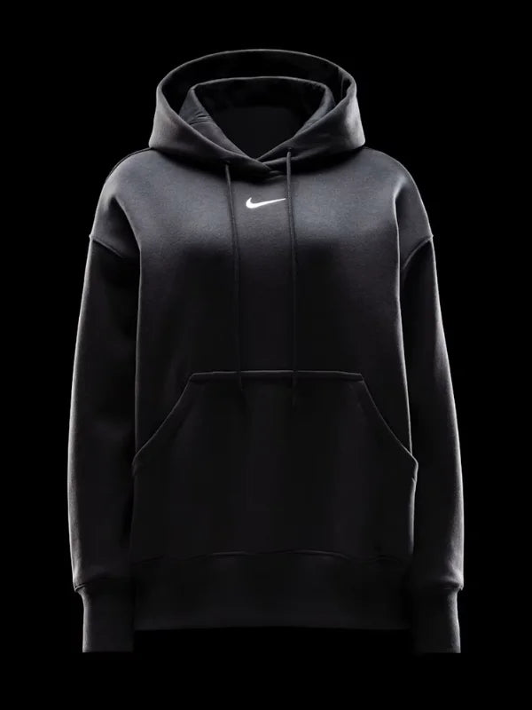 Nike-Sportswear-Phoenix-Fleece-Oversized-Pullover-Hoodie-Black