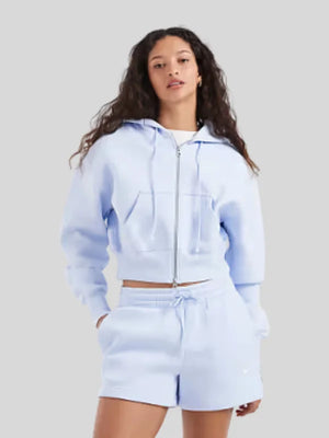 Nike-Sportswear-Phoenix-Fleece-Womens-Loose-Full-Zip-Cropped-Hoodie-Light-Blue