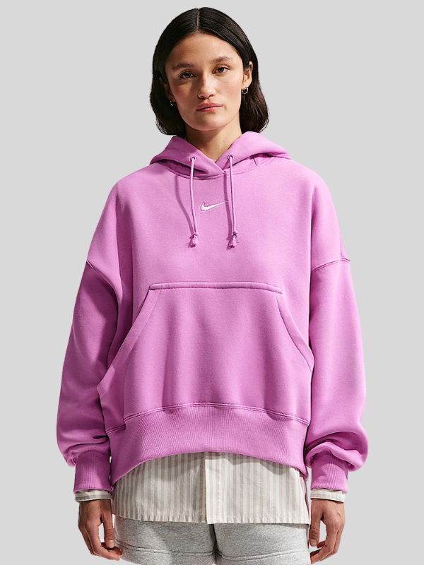 Nike-Sportswear-Phoenix-Fleece-Womens-Over-Oversized-Pink-Hoodie