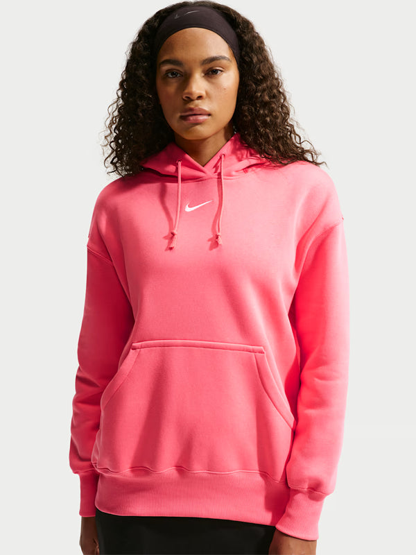 Nike-Sportswear-Phoenix-Fleece-Womens-Pullover-Hoodie-Pink