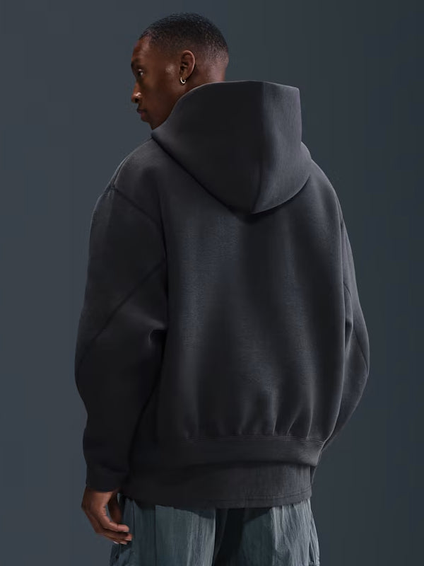 Nike-Tech-Mens-Fleece-Oversized-Anthracite-Black-Hoodie