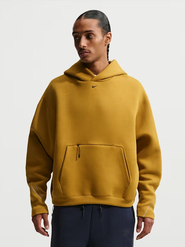 Nike-Tech-Mens-Fleece-Oversized-Yellow-Hoodie